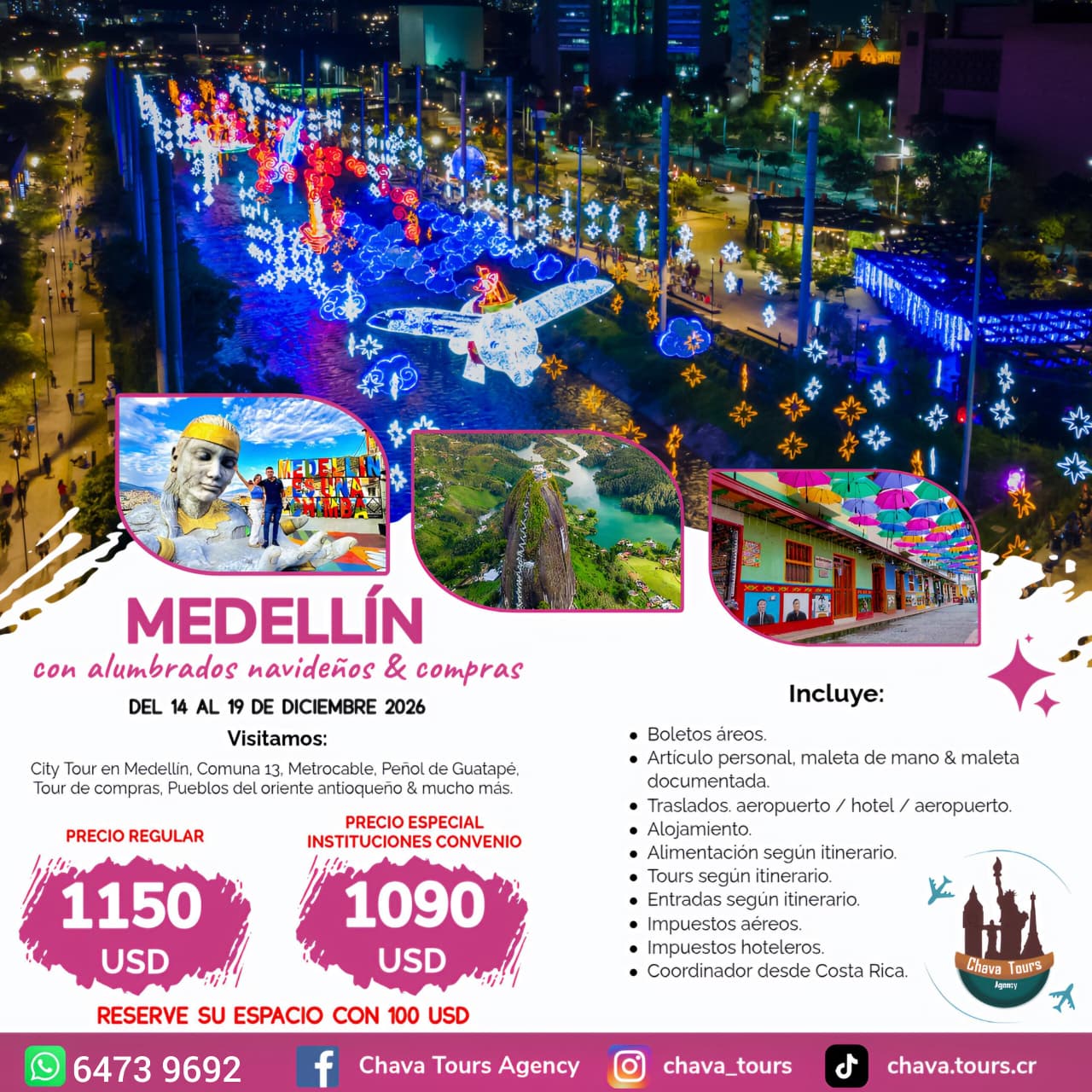 Medellín con Alumbrados Navideños